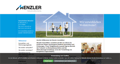 Desktop Screenshot of immobilien-menzler.de